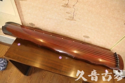 高雄市●久音古琴  ●典藏系列 20230726 [红洒金竹节]